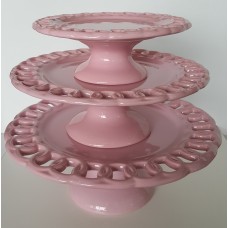 Suporte de Louça Rosa Suporte de Louça Rosa